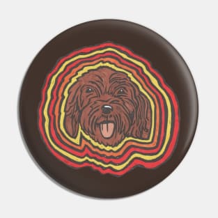 Disco Dog, Crazy Cockerpoo, Cockapoo, Lover Pin