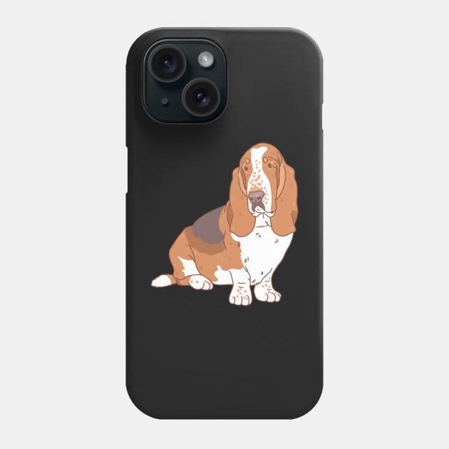 Basset Hound Phone Case by Csieben