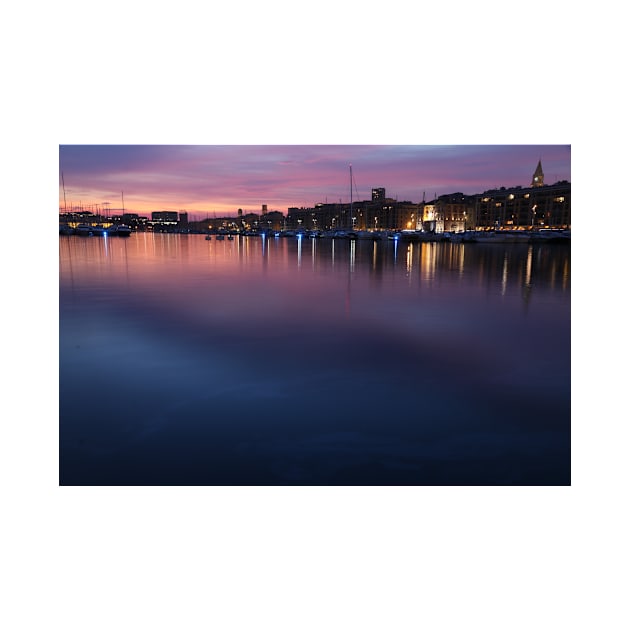 After Sunset at Vieux Port, Marseille - France by holgermader