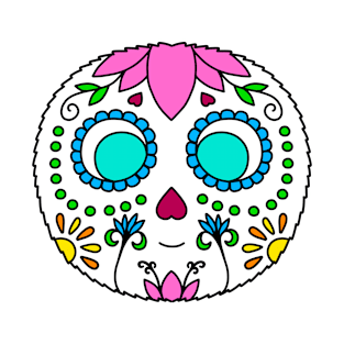 Dia de los Muertos Puff T-Shirt