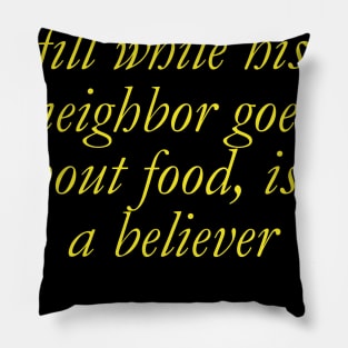 My neighbor Pillow