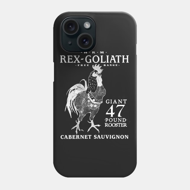 Rex Goliath Wine Phone Case by katemelvin