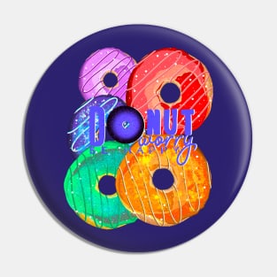 Raibow donuts 2 Pin