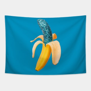 Glitter banana Tapestry