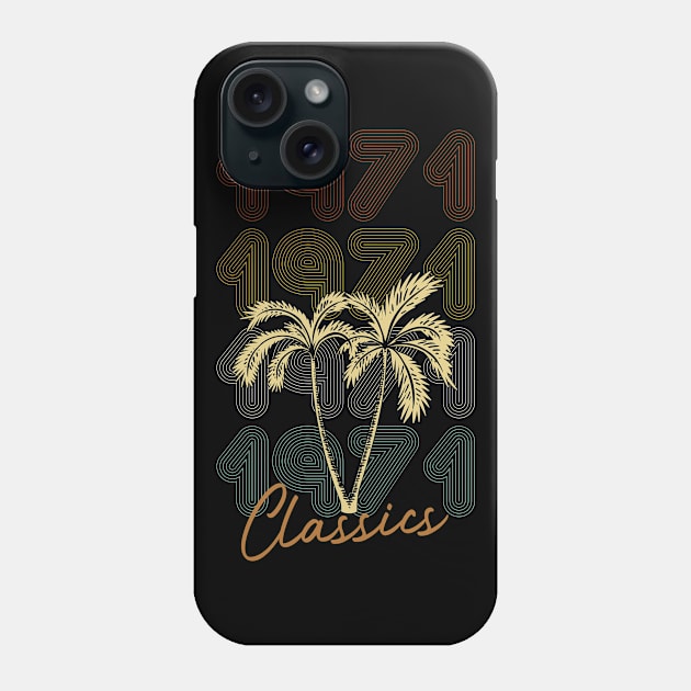 1971 Classics Retro Phone Case by Cooldruck