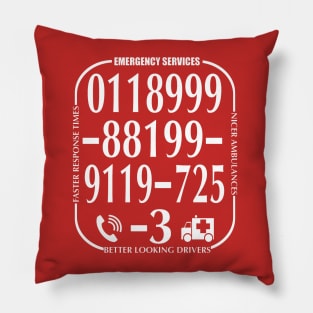 IT Crowd - Emergency Services Pillow