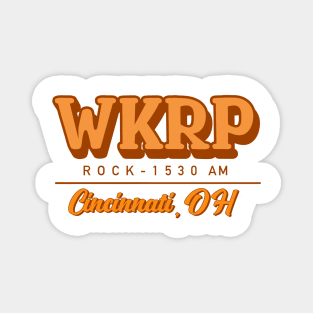 WKRP Turkey Drop Magnet