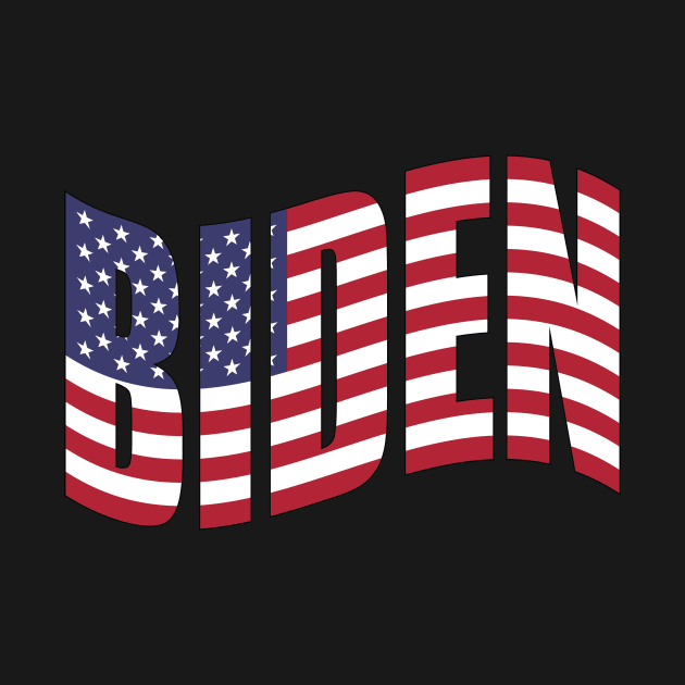 Vote for Biden American Flag | 2020 Presidential Election | Vote Democrat for Positive Change by TeesByJay