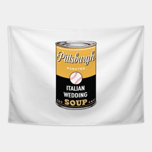 Pittsburgh Pirates Soup Can Tapestry