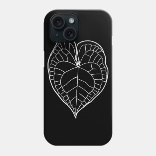 Anthurium clarinervium Phone Case