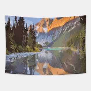 Jasper National Park Tapestry