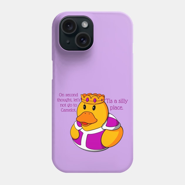 Rubber Duck King Phone Case by Alisha Ober Designs