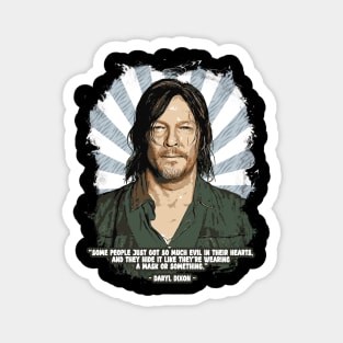 Daryl Dixon Quotes Magnet