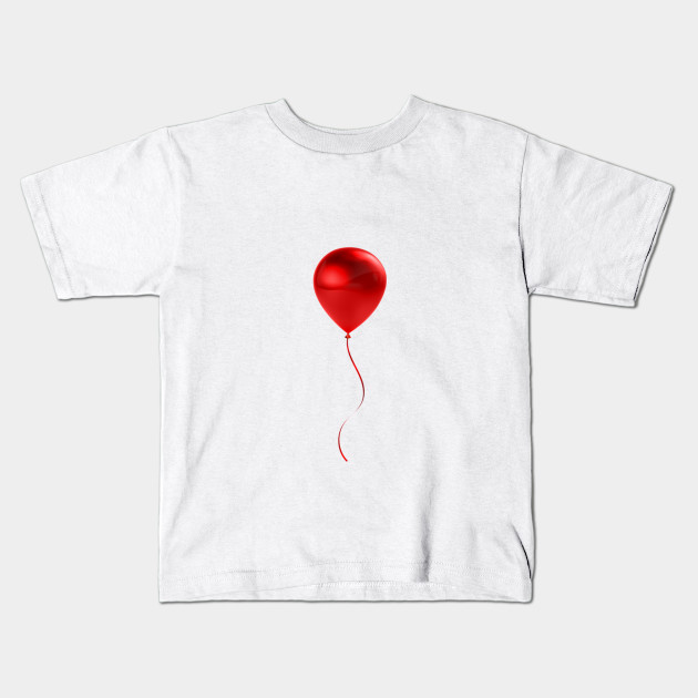 Red Balloon Balloon Kids T Shirt Teepublic