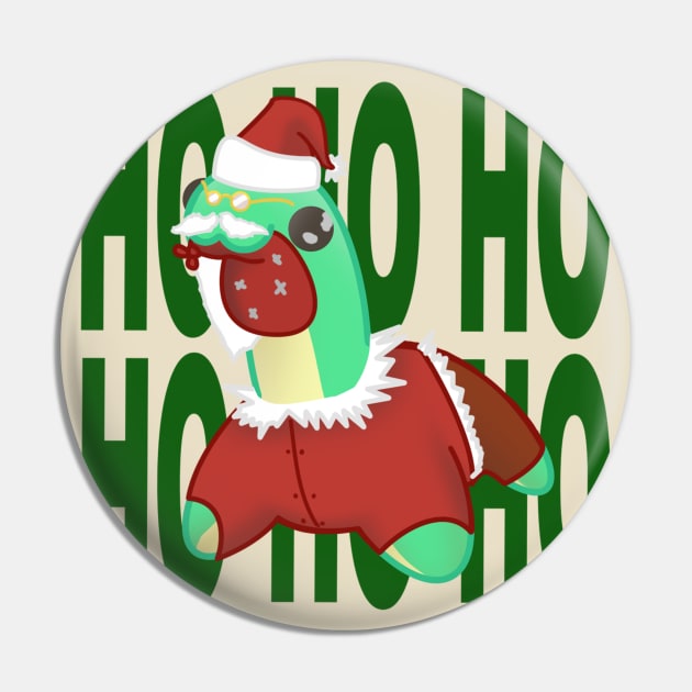 Nessie Santa Claus Apex Legends Pin by TeeDraw