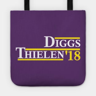 Diggs & Thielen 2018 (White Letters) Tote