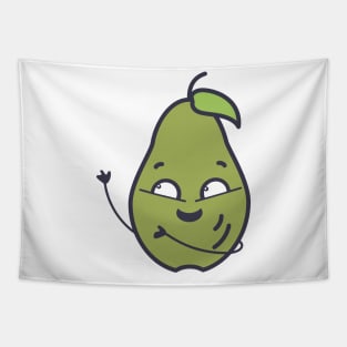 Kawaii Pear Tapestry