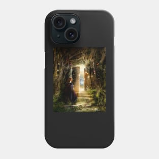 "A Knock at the Door" - Illustration Phone Case