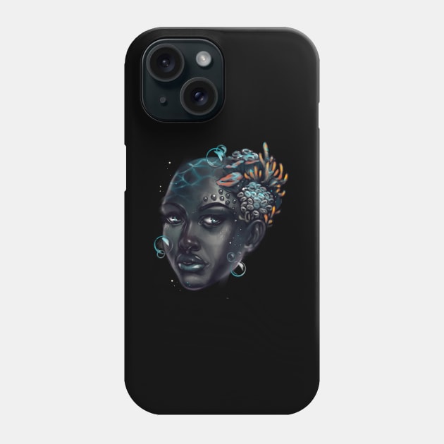 Yemonja Phone Case by dracoimagem