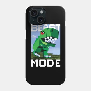 Beast Mode Dinosaur Phone Case