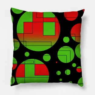 Complimentary Squares No 3 Pillow