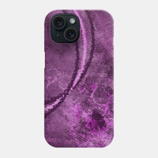 Purple grunge abstract Phone Case