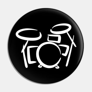 Drum Iconic Pin