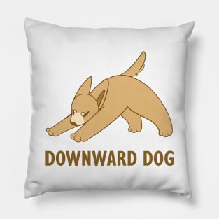 Downward-facing Dog Pillow