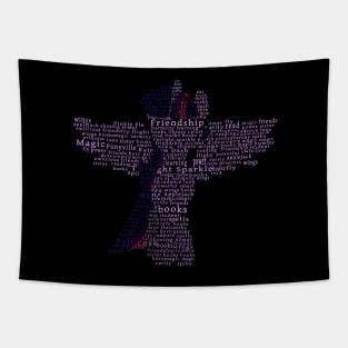 My Little Pony - Twilight Sparkle Typography Tapestry