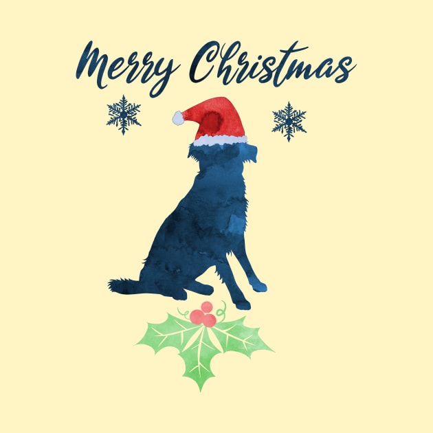 Christmas Australian Shepherd by TheJollyMarten