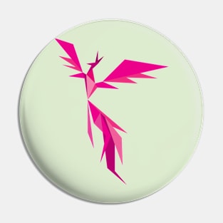 Abstract phoenix Pin