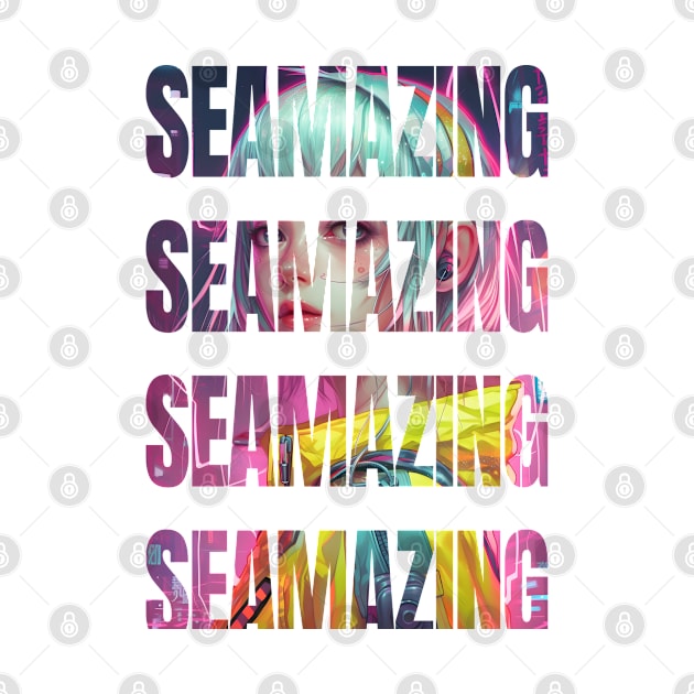 Anime Seamazing t-shirt by Seamazing