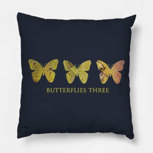 Butterflies Three Pillow