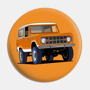 1970 Ford Bronco Ranger 4x4 Truck Pin