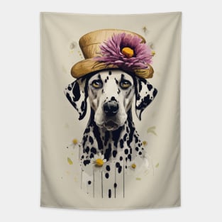 Dogs in Hats. Dalmatians Tapestry