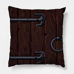 Dungeon Door Use Key Pillow