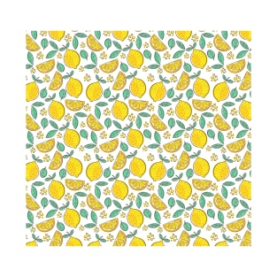 Sweet Lemons - Lemon Pattern T-Shirt