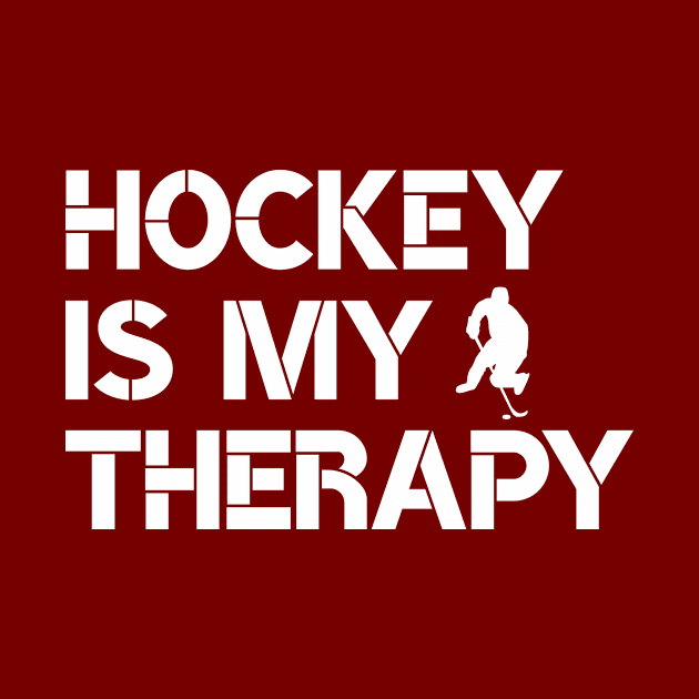 Hockey is my therapy by colorsplash