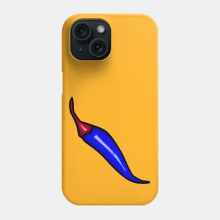 Blue Hot Chili Pepper Phone Case