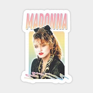 Madonna \/\ Original 80s Vintage Style Design Magnet