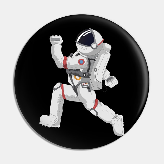 Astronaut Space Pin by Utopia Shop