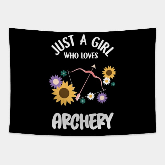 Archery Girl Tapestry by AdultSh*t