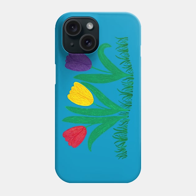 Tulips - spring flowers Phone Case by Vasile Luciu