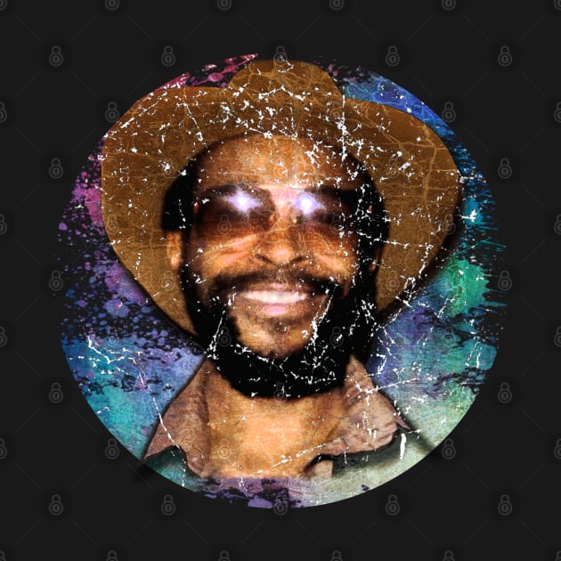 marvin gaye-Splash Paint Vintage by Hursed