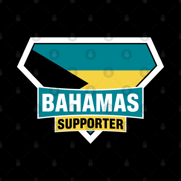 Bahamas Super Flag Supporter by ASUPERSTORE