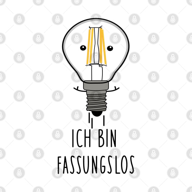 Funny lightbulb without socket by spontania