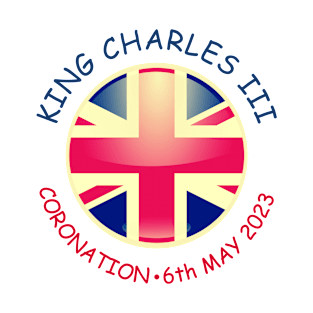 King Charles Coronation 2023 Union Jack God Save The King T-Shirt