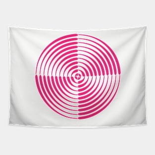 Propelled To Pleasure! - Pink Propeller Tapestry