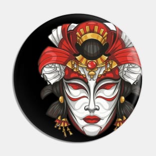 Noh - Geisha Pin