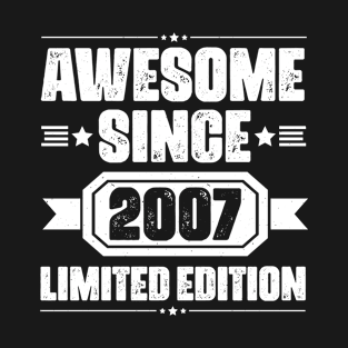 Awesome Since 2007 Limited Edition T-Shirt